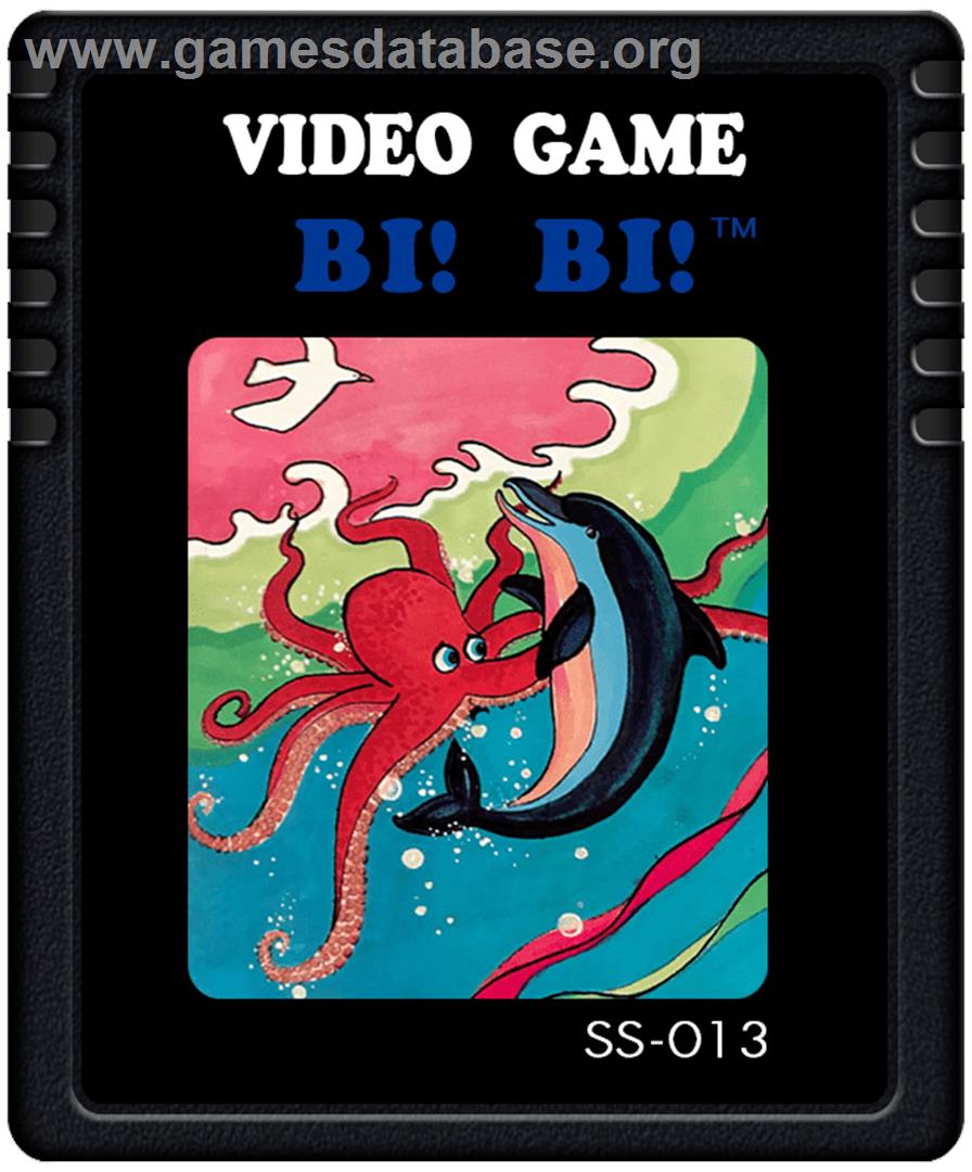 Bi! Bi! - Atari 2600 - Artwork - Cartridge