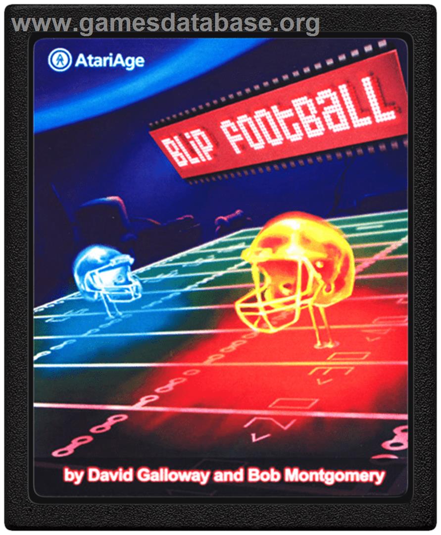 Blip Football - Atari 2600 - Artwork - Cartridge