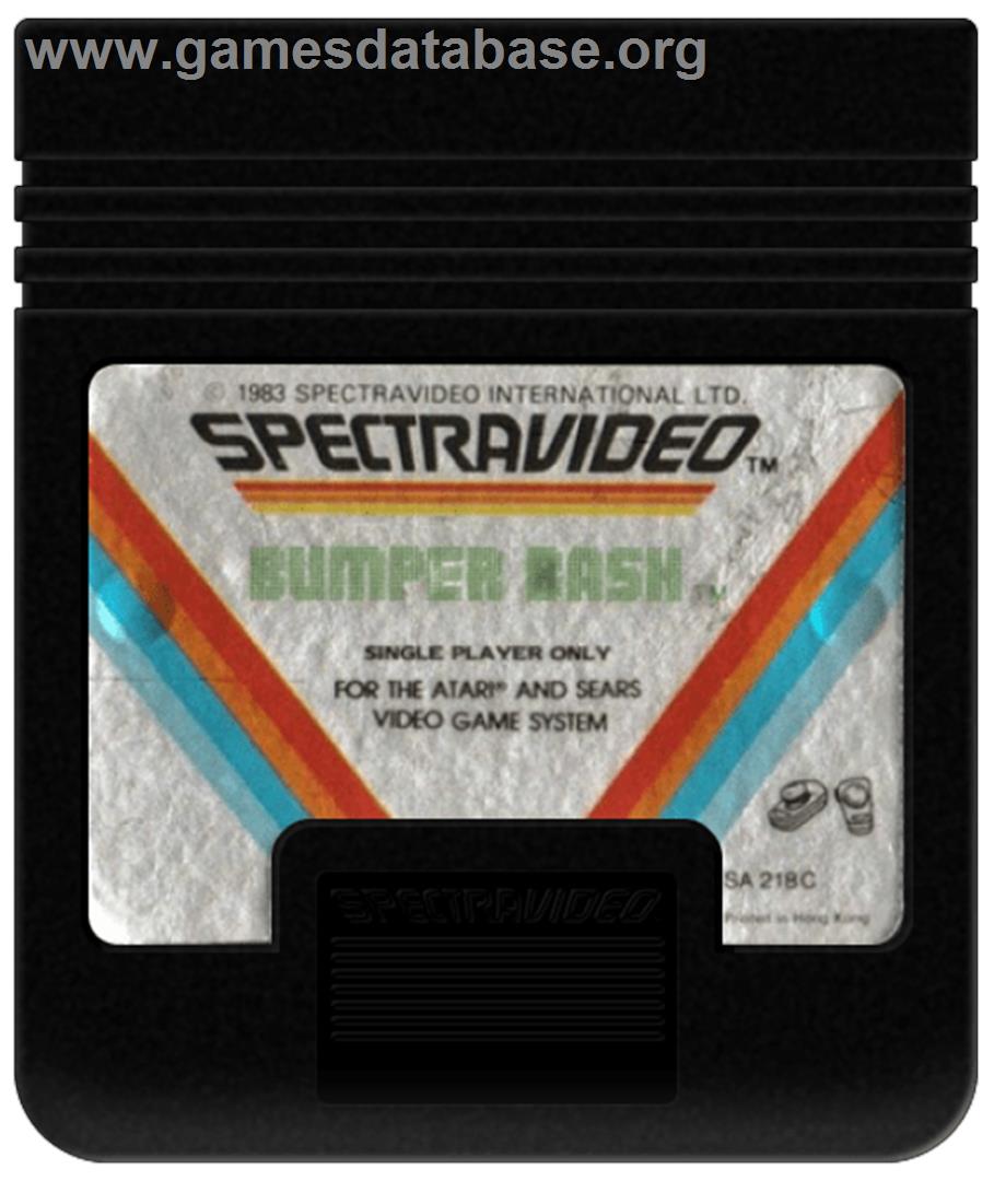 Bumper Bash - Atari 2600 - Artwork - Cartridge