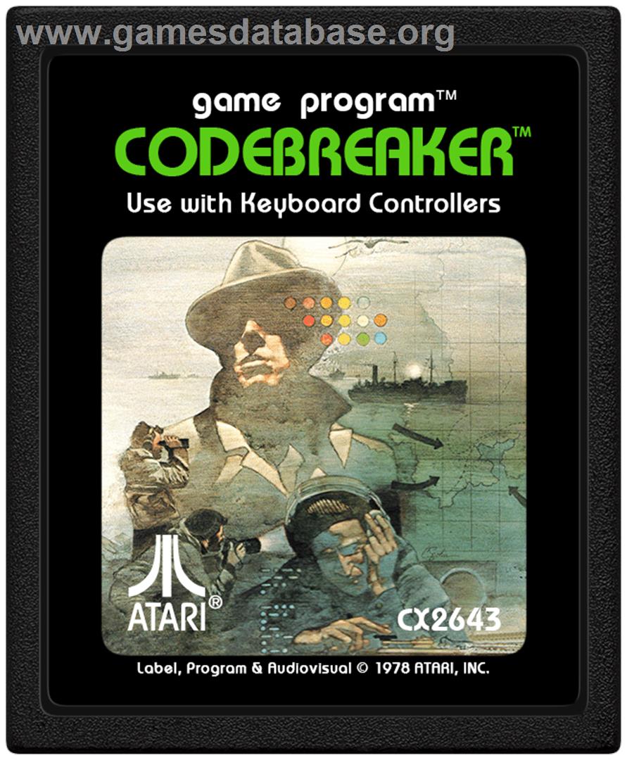 Code Breaker - Atari 2600 - Artwork - Cartridge