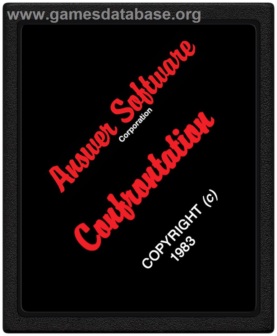 Confrontation - Atari 2600 - Artwork - Cartridge