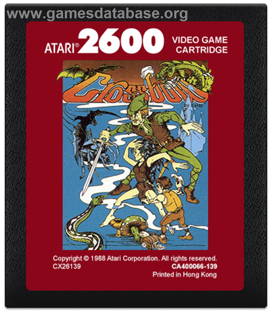Crossbow - Atari 2600 - Artwork - Cartridge