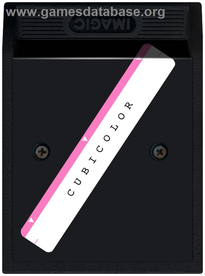 Cubicolor - Atari 2600 - Artwork - Cartridge