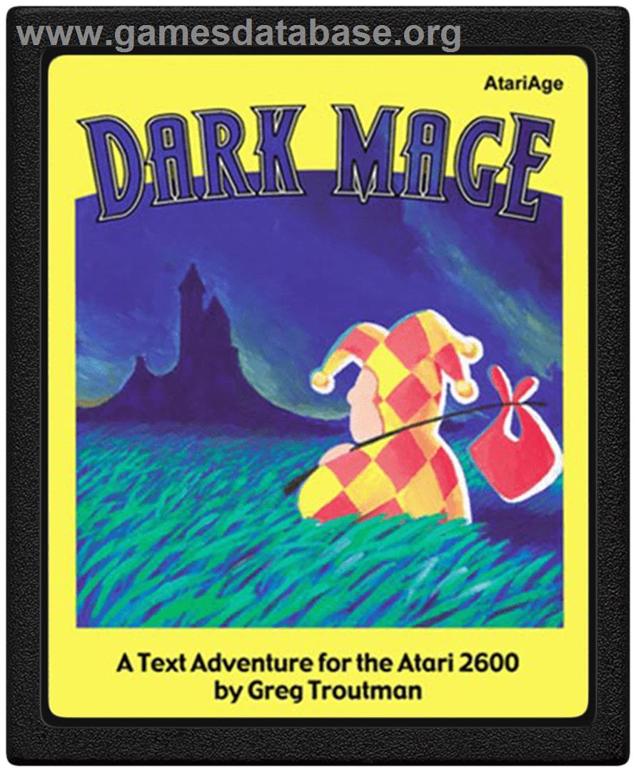 Dark Mage - Atari 2600 - Artwork - Cartridge
