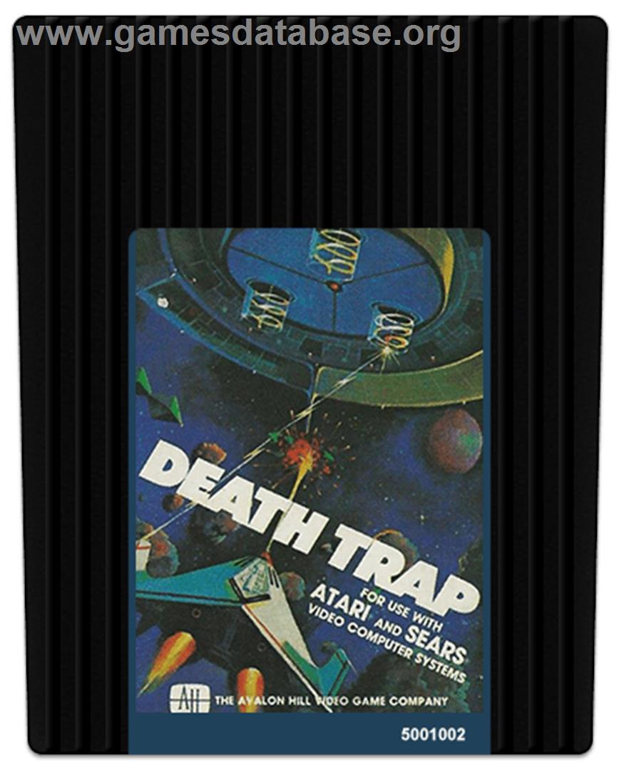 Death Trap - Atari 2600 - Artwork - Cartridge
