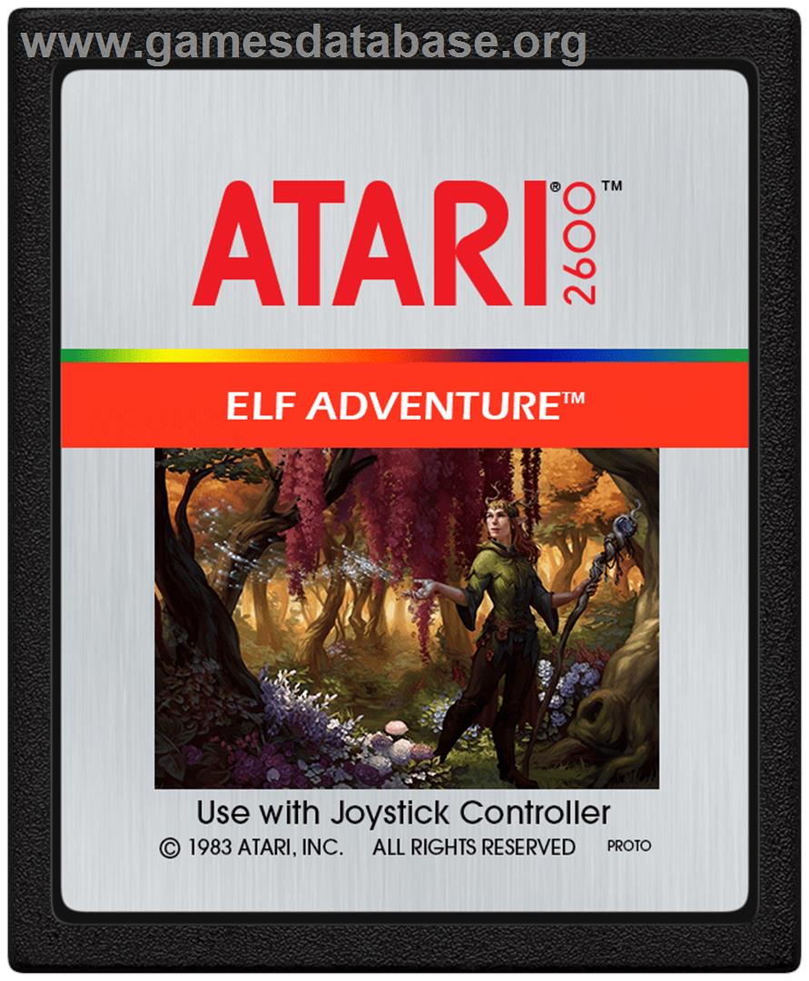 Elf Adventure - Atari 2600 - Artwork - Cartridge
