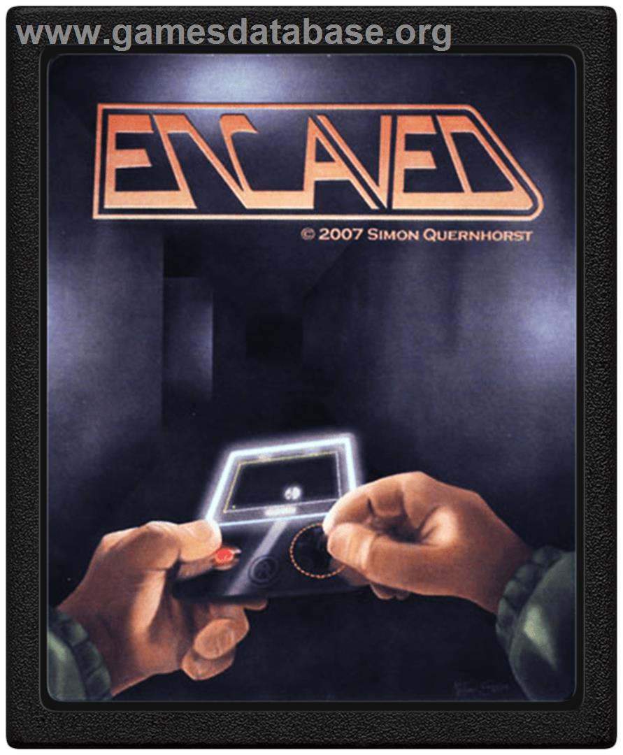 Encaved - Atari 2600 - Artwork - Cartridge