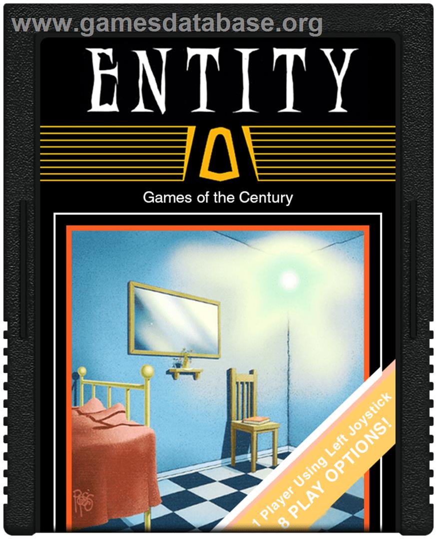 Entity, The - Atari 2600 - Artwork - Cartridge