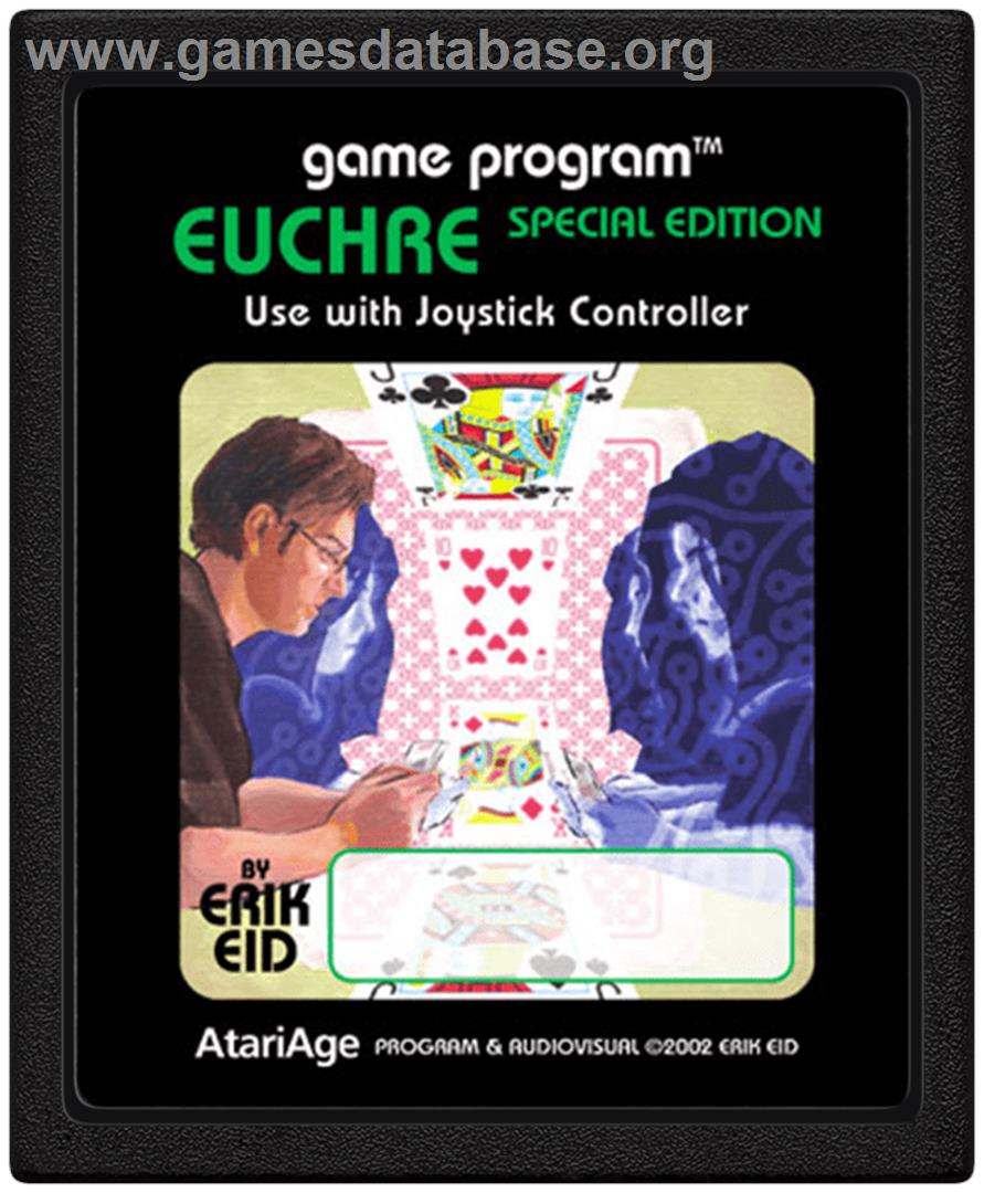 Euchre - Atari 2600 - Artwork - Cartridge