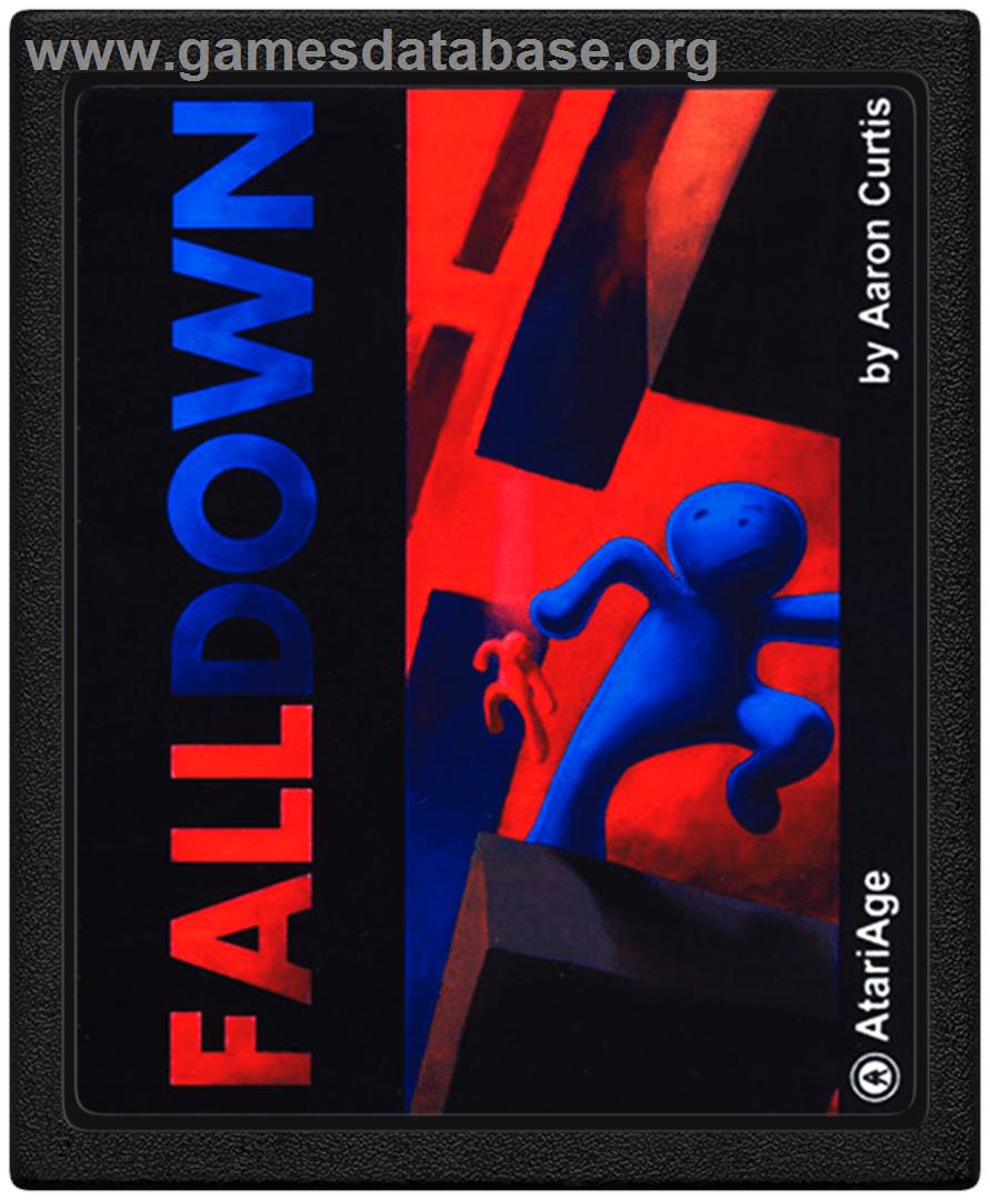 Fall Down - Atari 2600 - Artwork - Cartridge