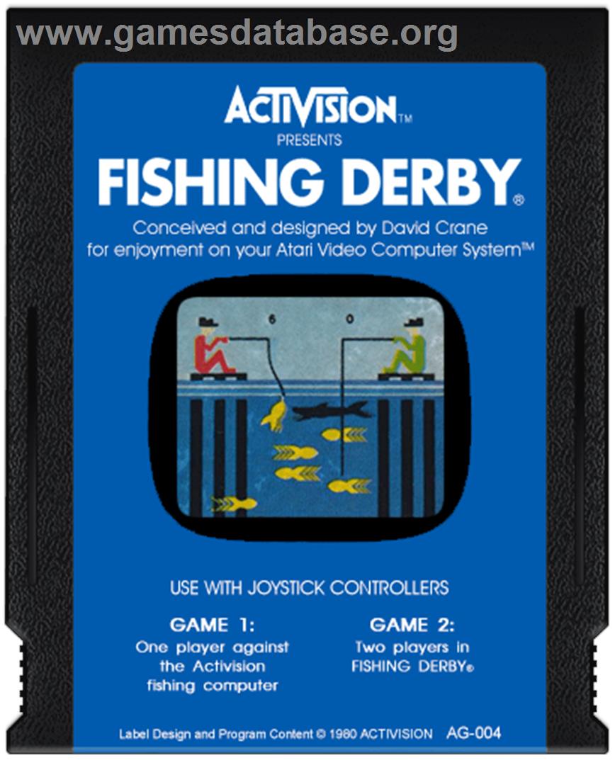 Fishing Derby - Atari 2600 - Artwork - Cartridge