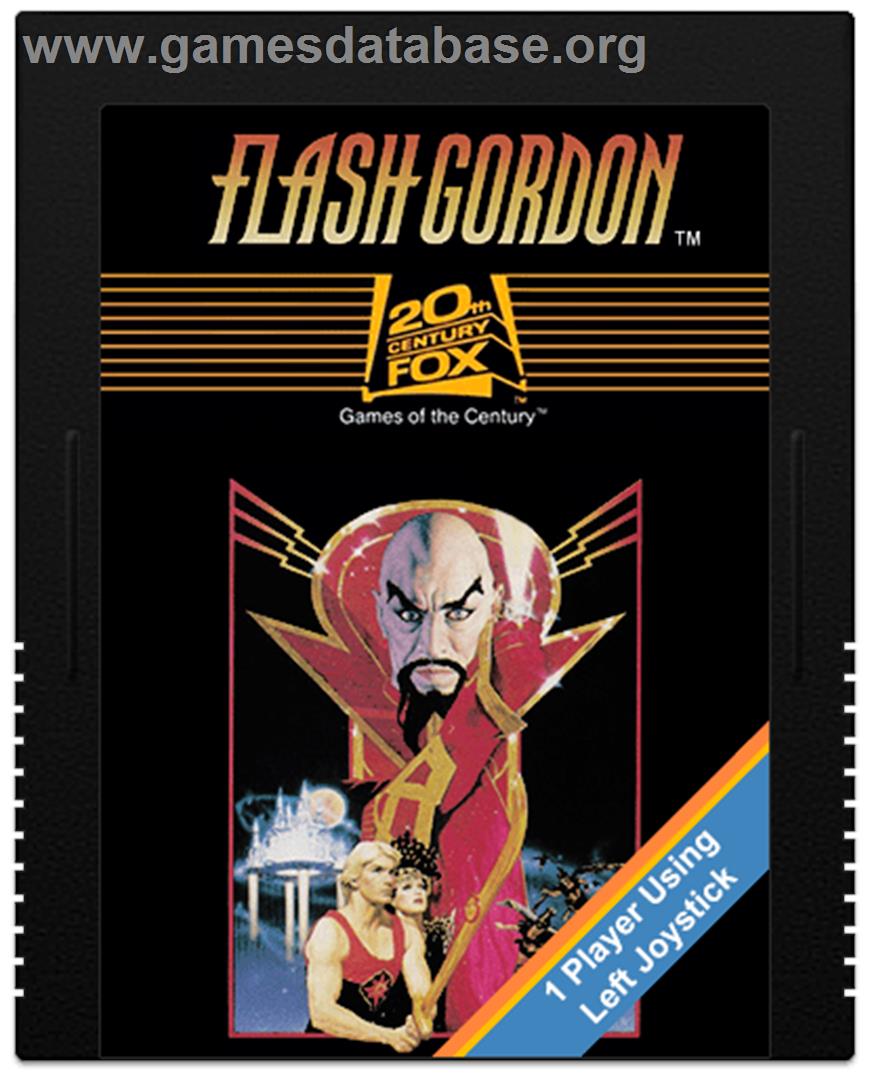 Flash Gordon - Atari 2600 - Artwork - Cartridge