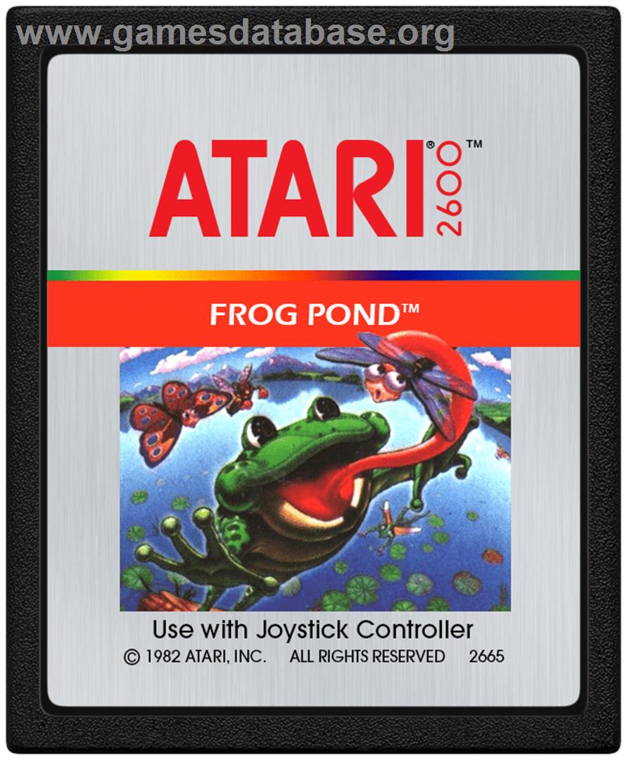Frog Pond - Atari 2600 - Artwork - Cartridge