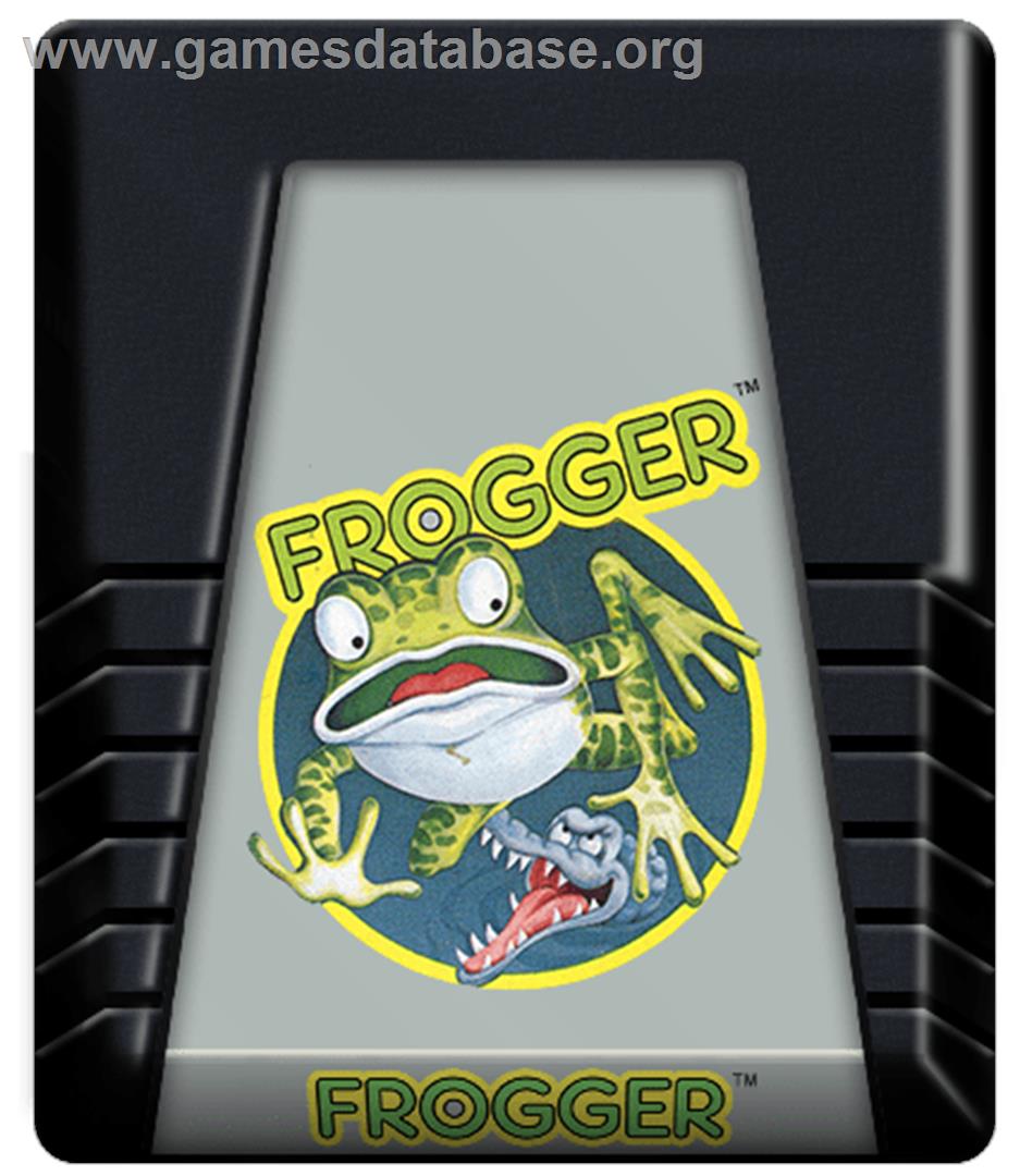 Frogger - Atari 2600 - Artwork - Cartridge