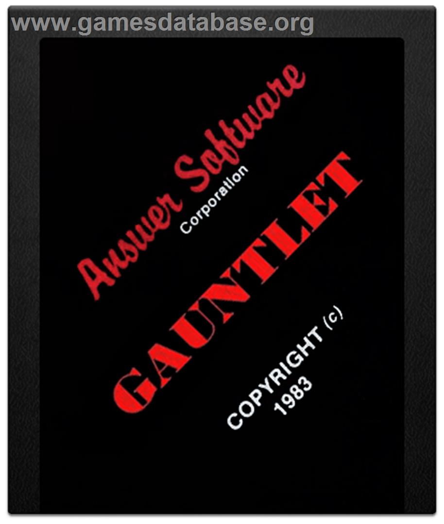 Gauntlet - Atari 2600 - Artwork - Cartridge