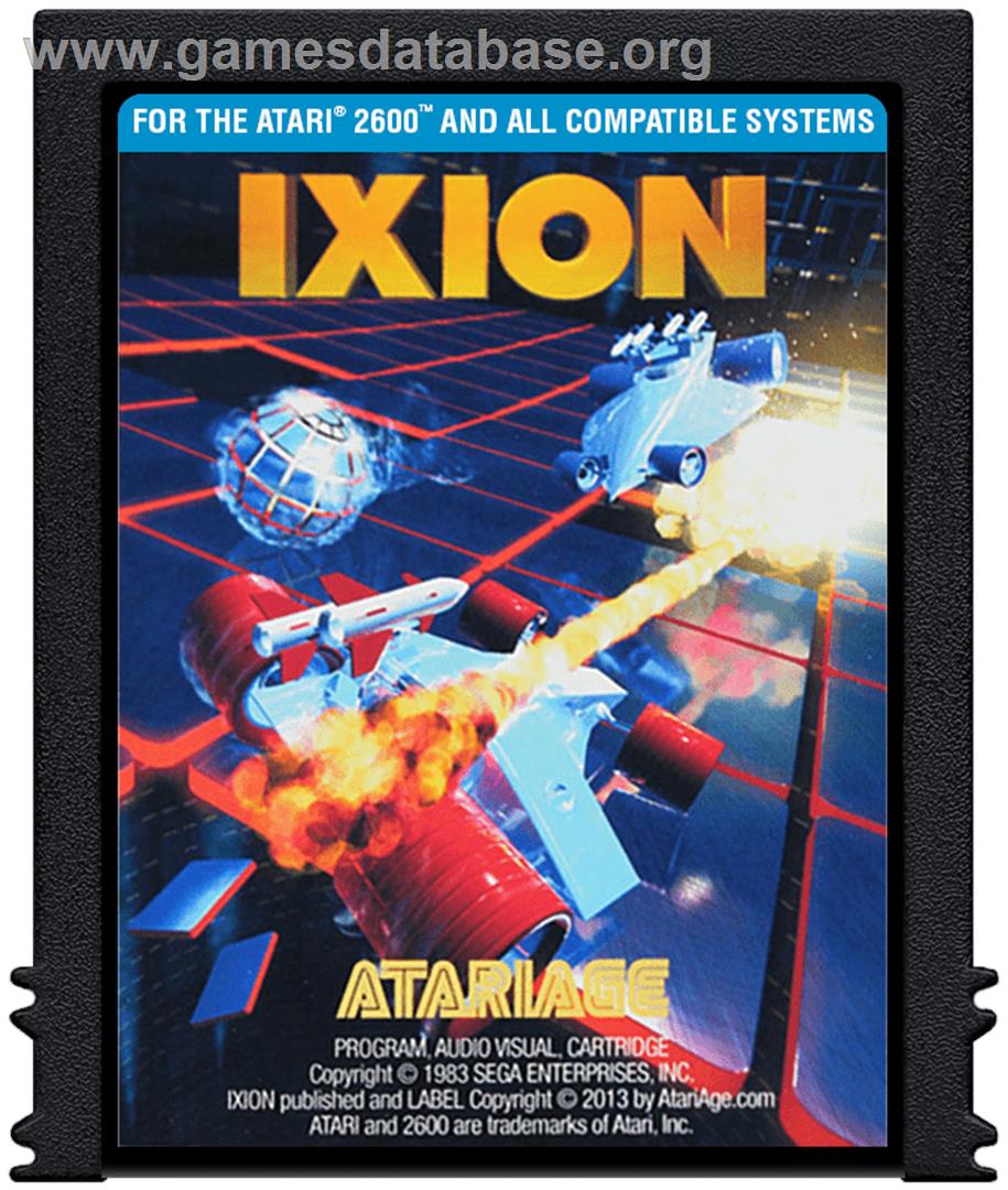 Ixion - Atari 2600 - Artwork - Cartridge