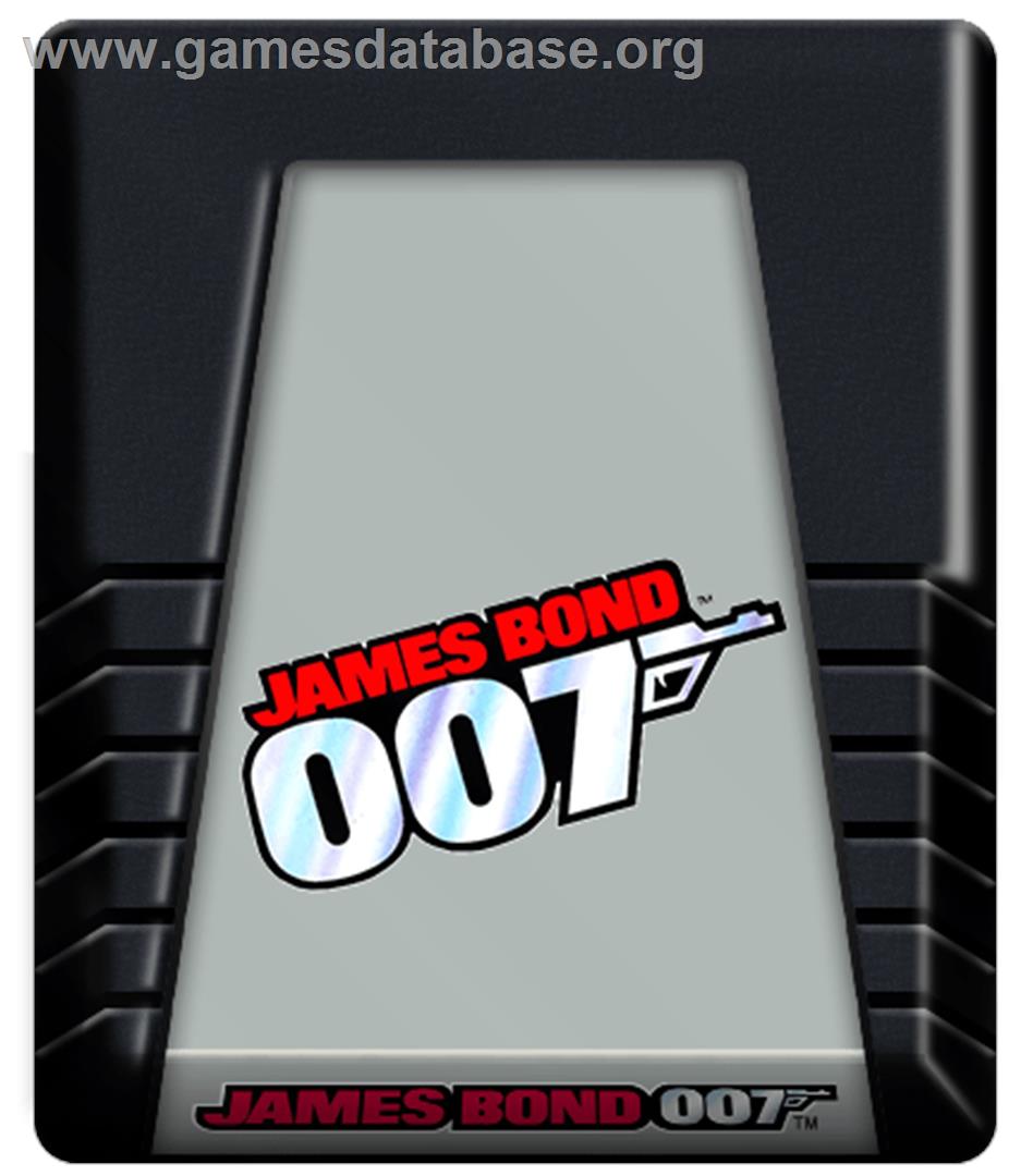 James Bond 007 - Atari 2600 - Artwork - Cartridge
