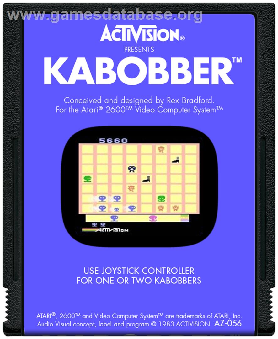 Kabobber - Atari 2600 - Artwork - Cartridge