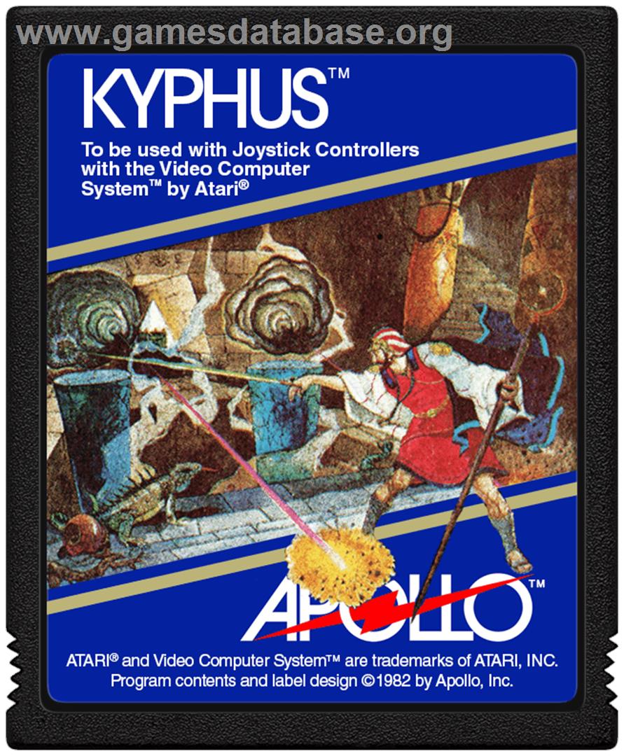 Kyphus - Atari 2600 - Artwork - Cartridge