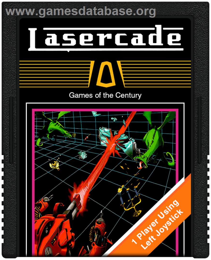 Lasercade - Atari 2600 - Artwork - Cartridge