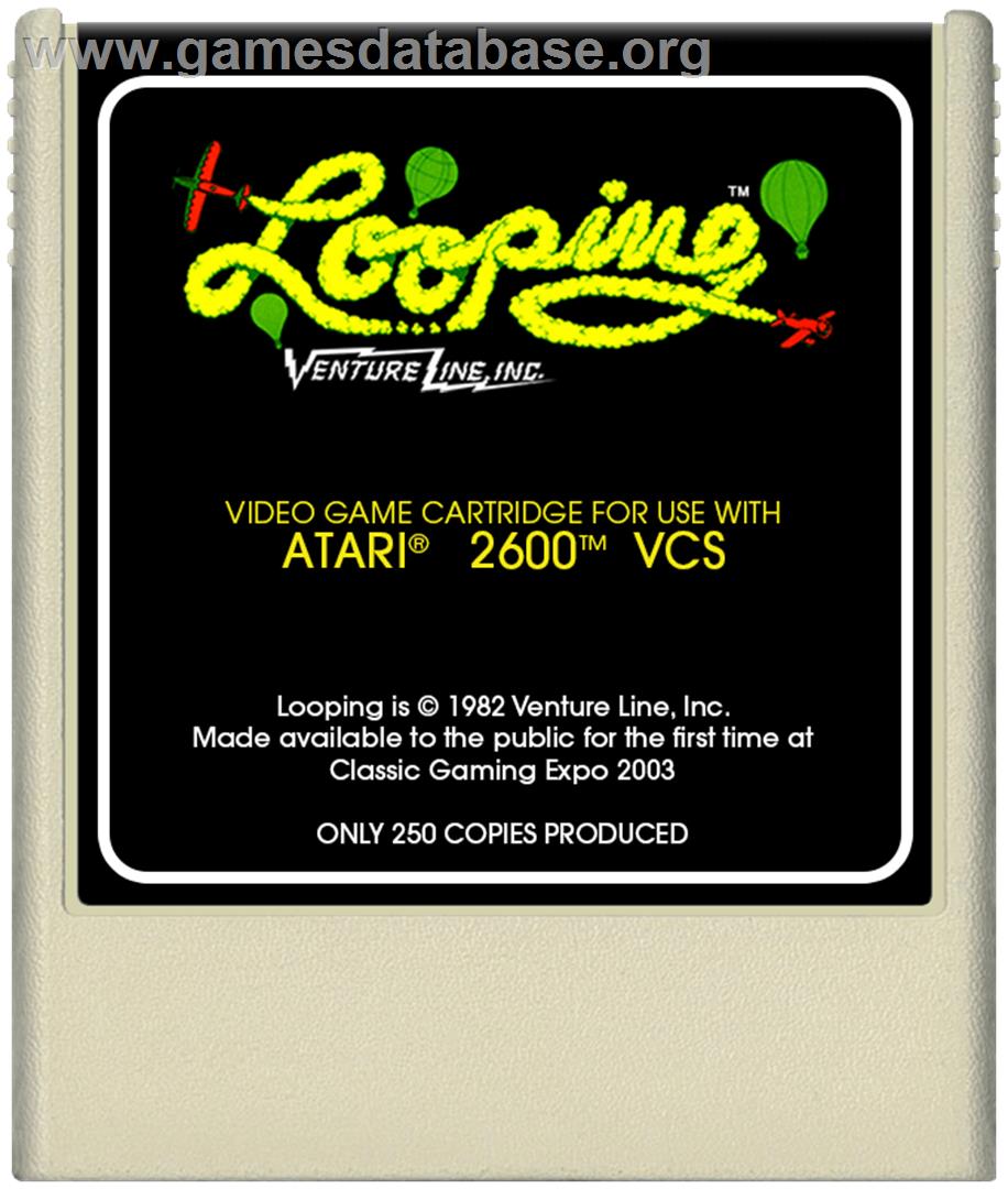 Looping - Atari 2600 - Artwork - Cartridge