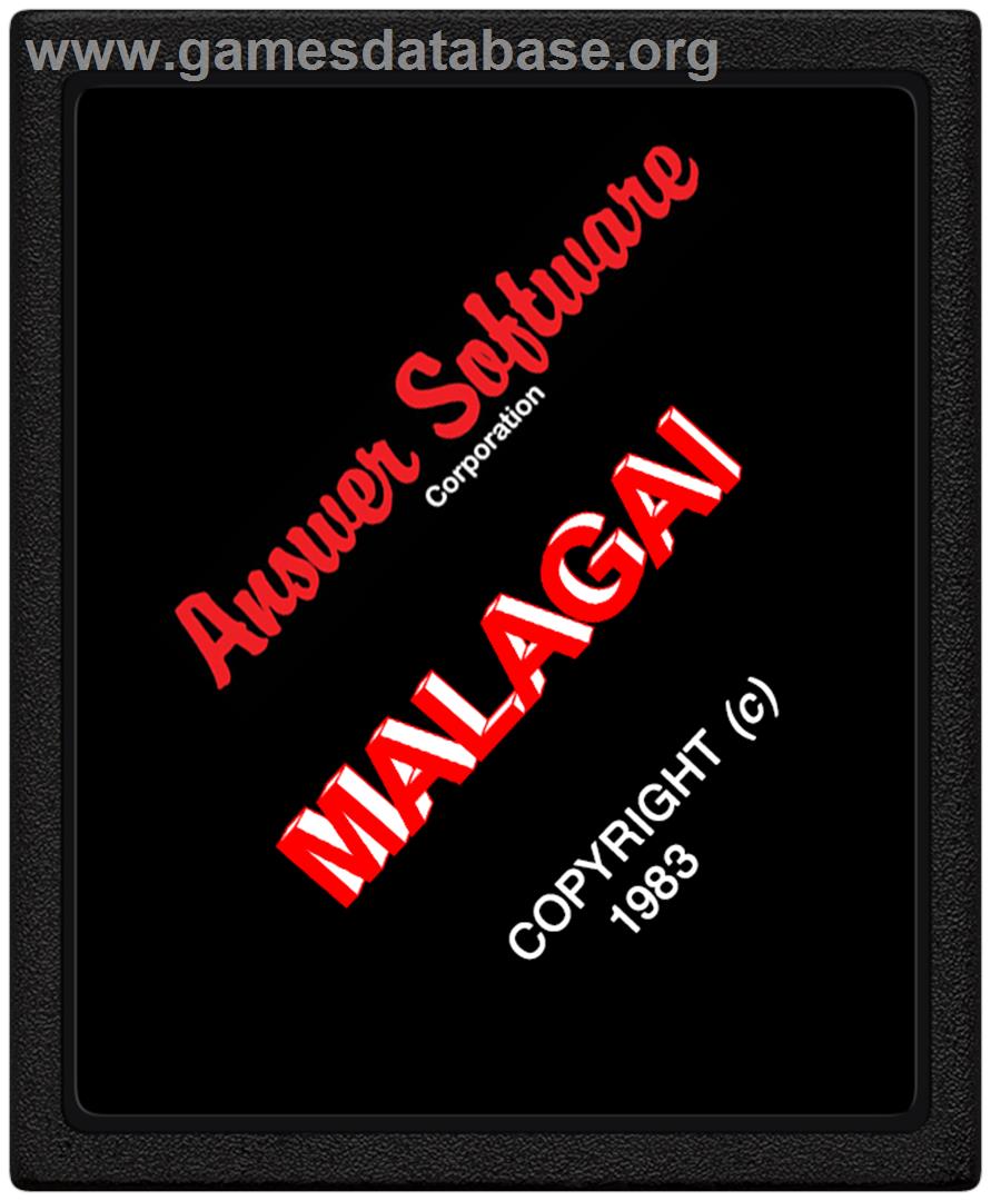 Malagai - Atari 2600 - Artwork - Cartridge