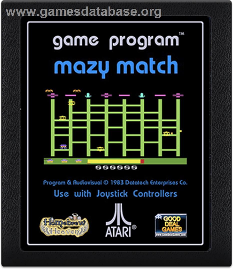 Mazy Match - Atari 2600 - Artwork - Cartridge