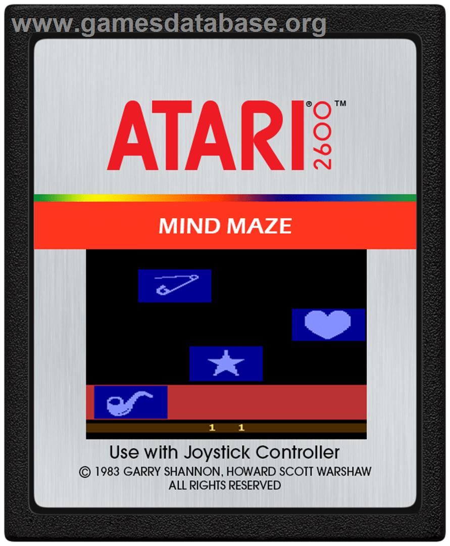 Mind Maze - Atari 2600 - Artwork - Cartridge