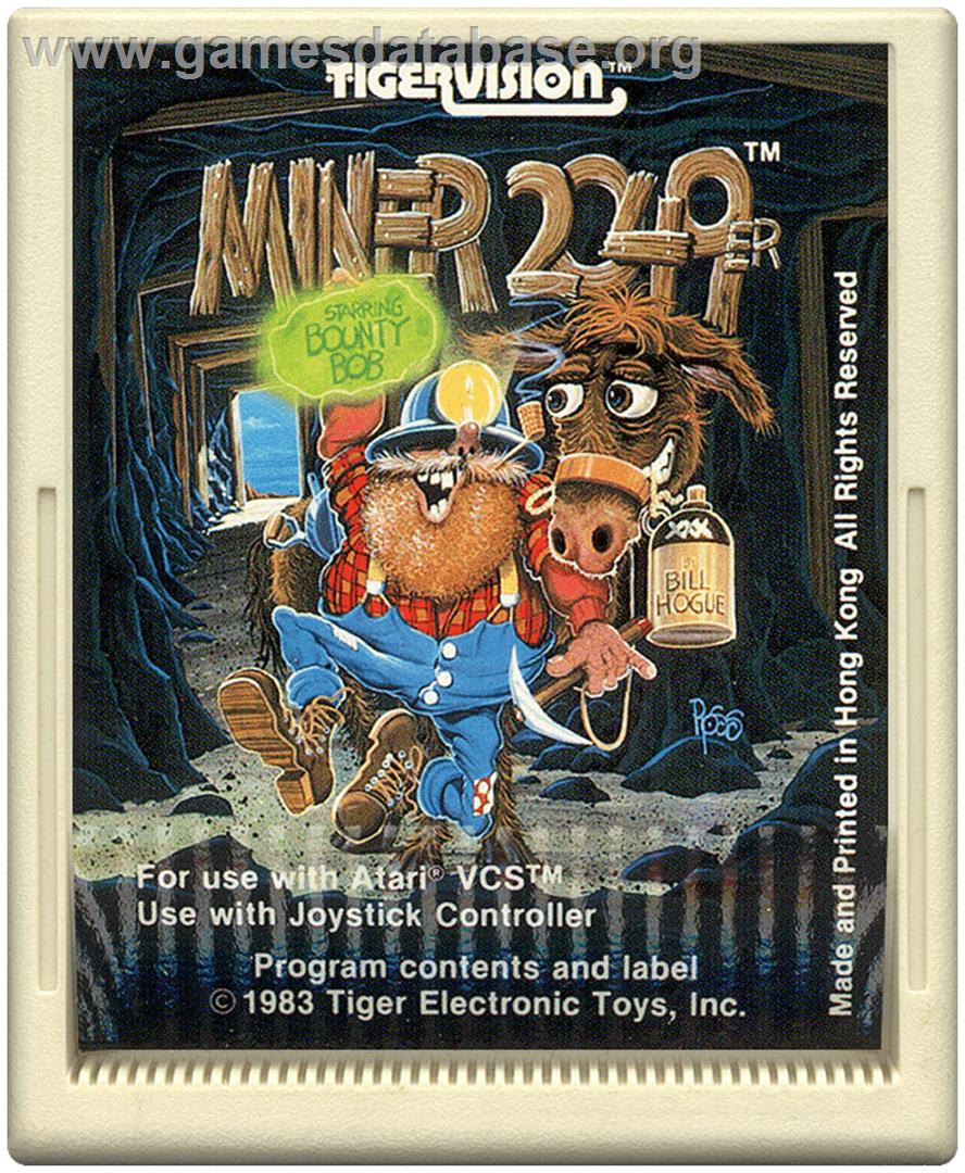 Miner 2049er - Atari 2600 - Artwork - Cartridge