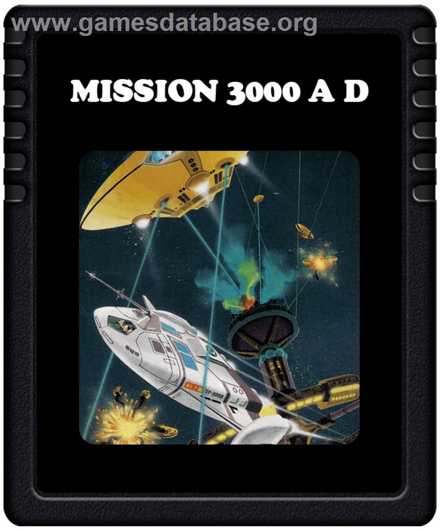 Mission 3000 A.d. - Atari 2600 - Artwork - Cartridge