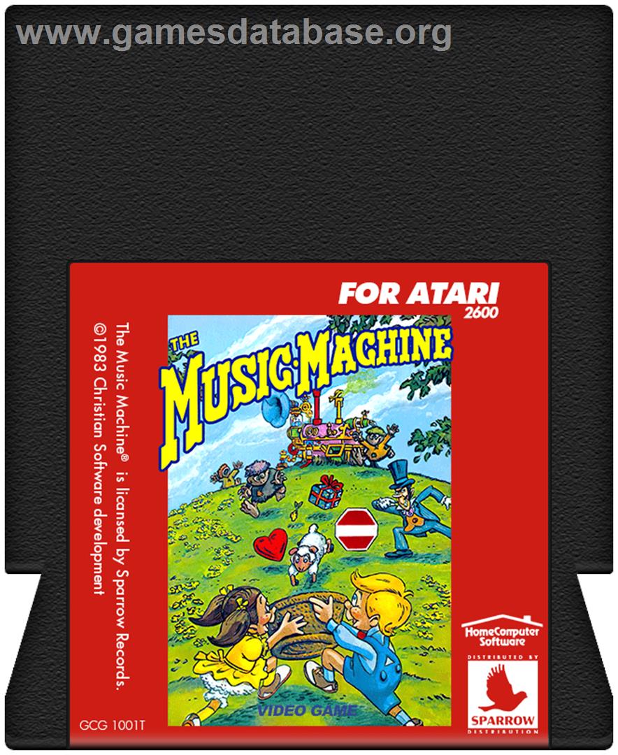 Music Machine, The - Atari 2600 - Artwork - Cartridge