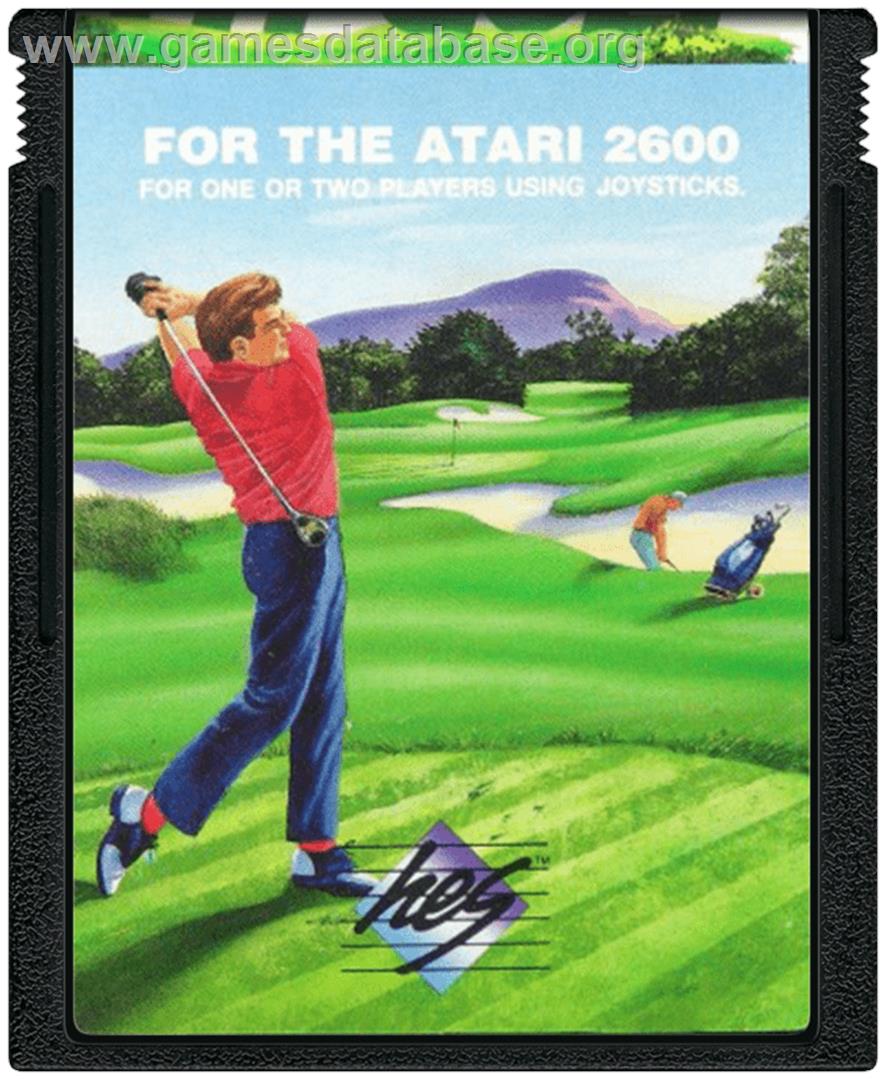 My Golf - Atari 2600 - Artwork - Cartridge