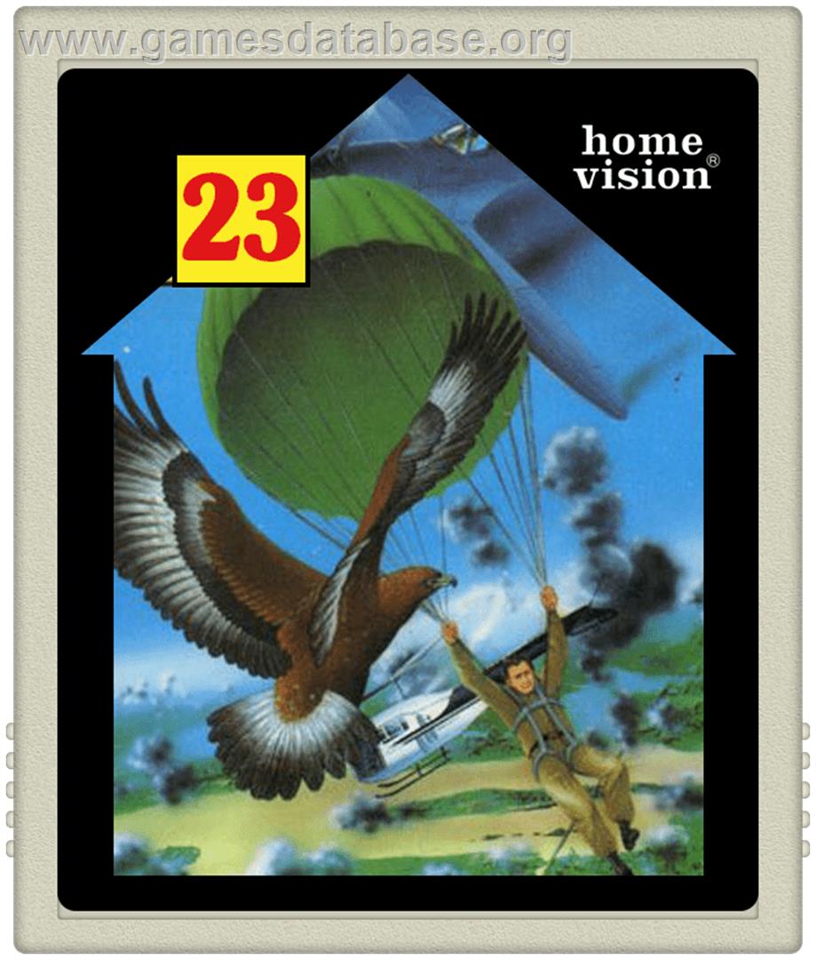 Parachute - Atari 2600 - Artwork - Cartridge