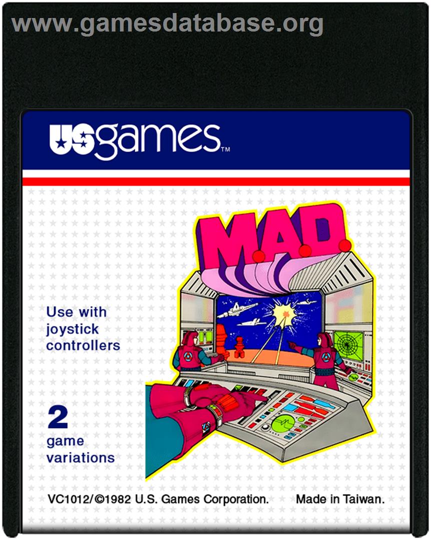 Paris Attack - Atari 2600 - Artwork - Cartridge