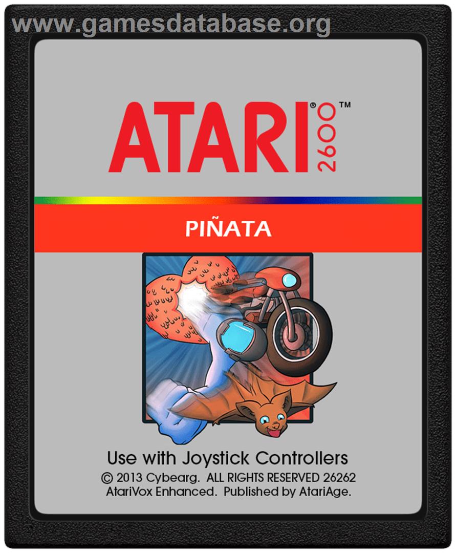 Pinata - Atari 2600 - Artwork - Cartridge