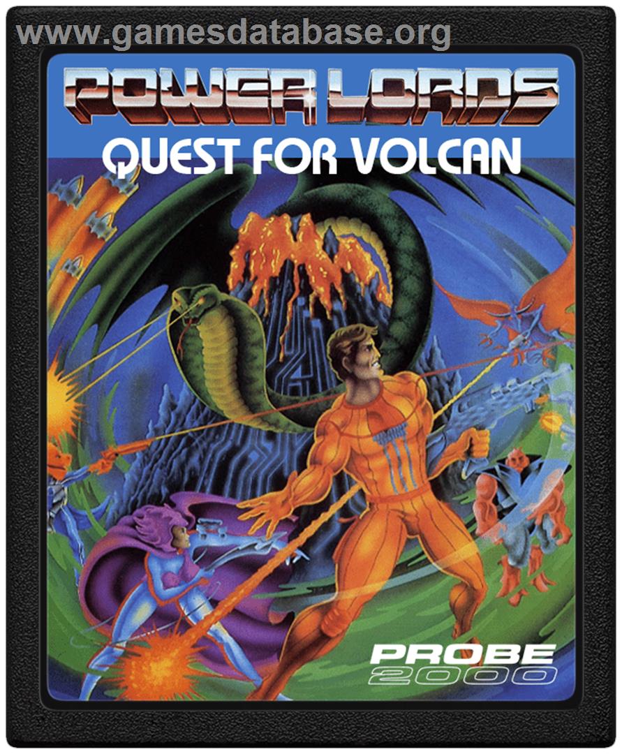 Power Lords - Atari 2600 - Artwork - Cartridge