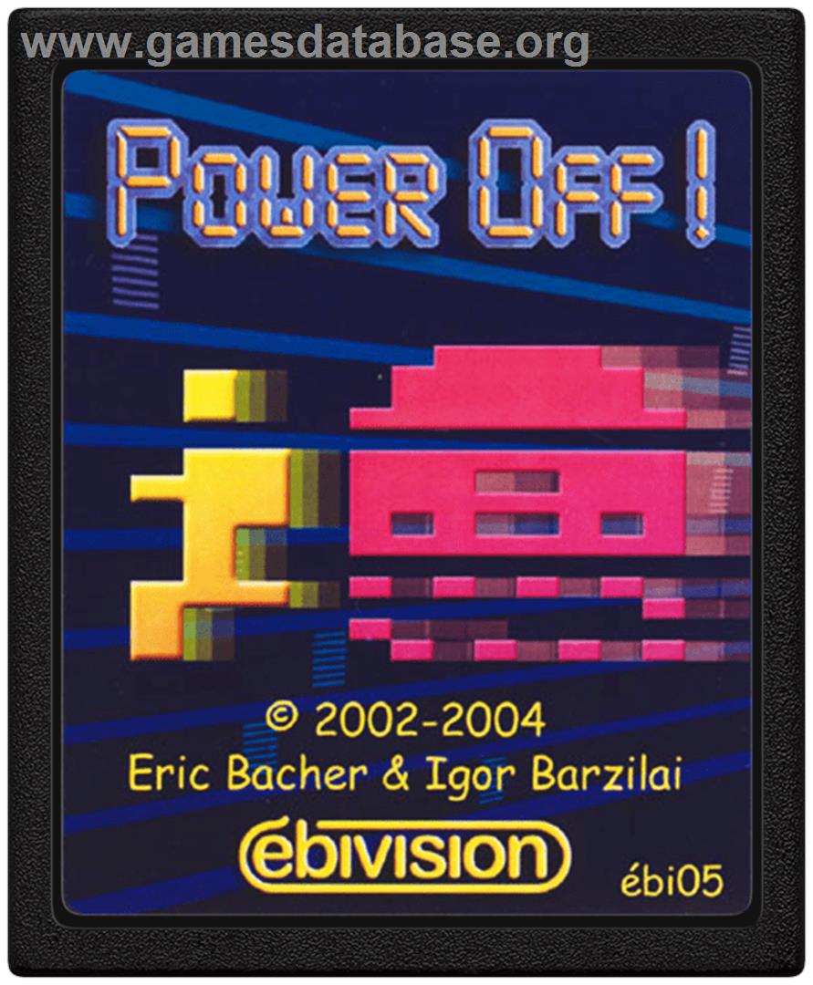 Power Off! - Atari 2600 - Artwork - Cartridge