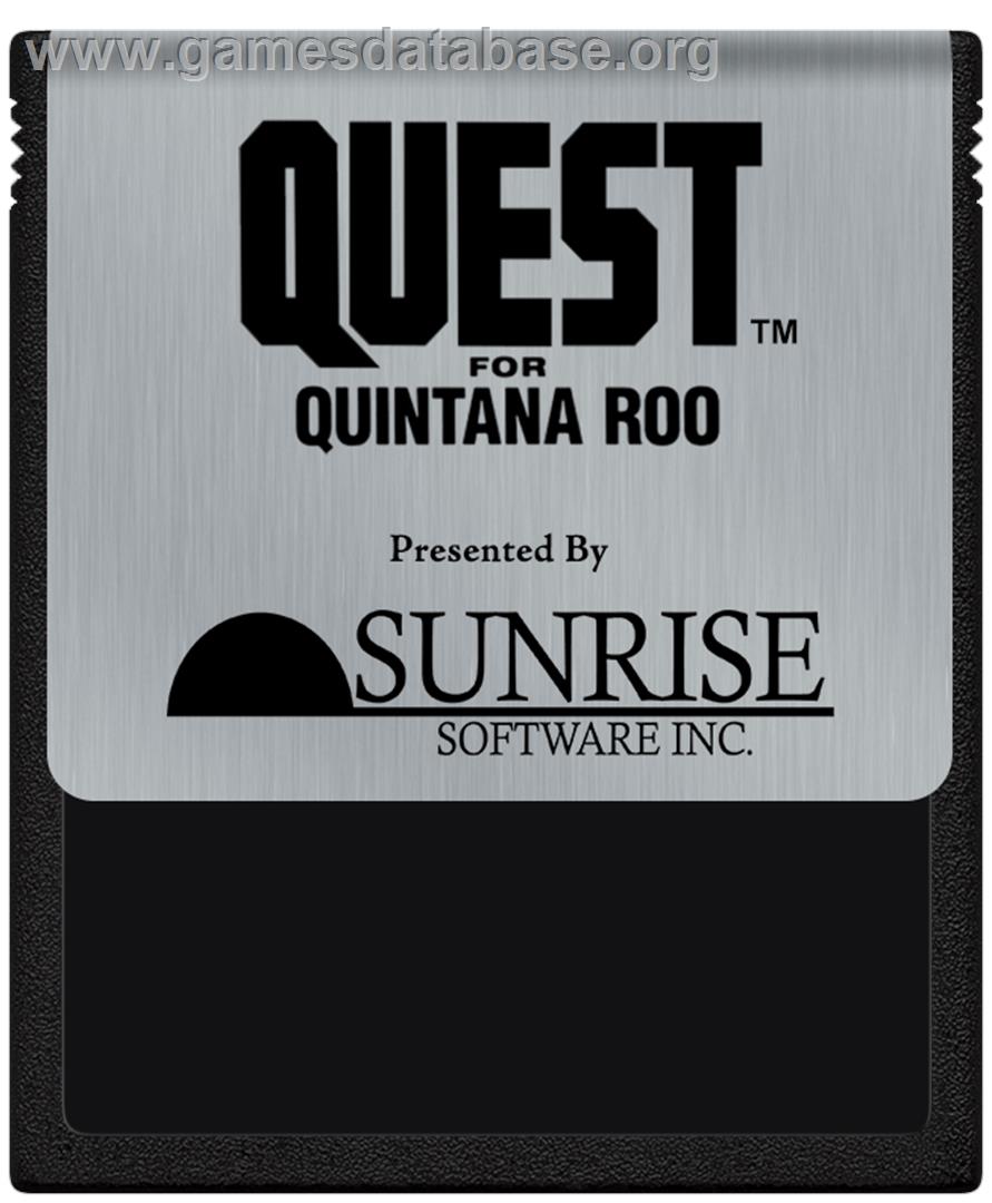 Quest For Quintana Roo - Atari 2600 - Artwork - Cartridge