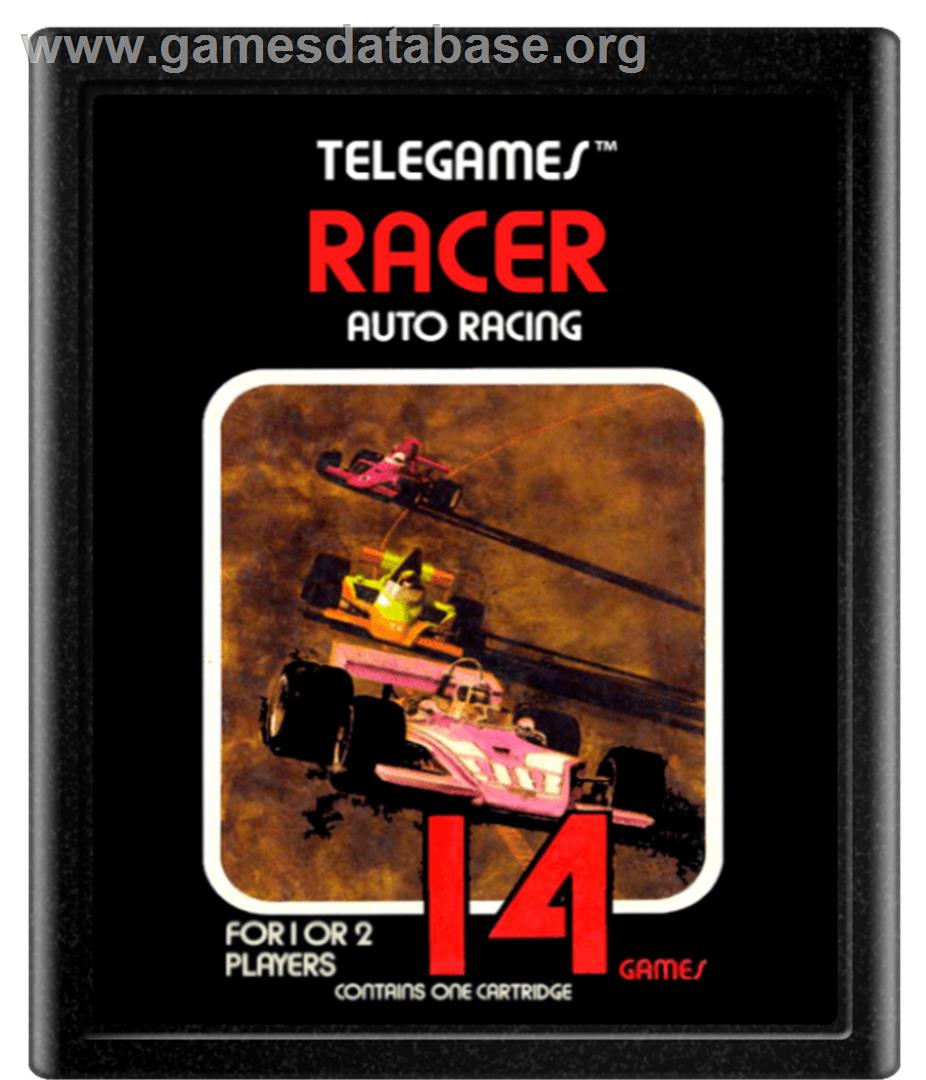 Racer - Atari 2600 - Artwork - Cartridge