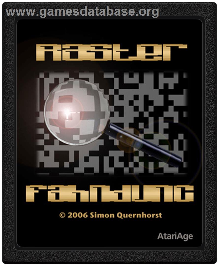 Raster Fahndung - Atari 2600 - Artwork - Cartridge
