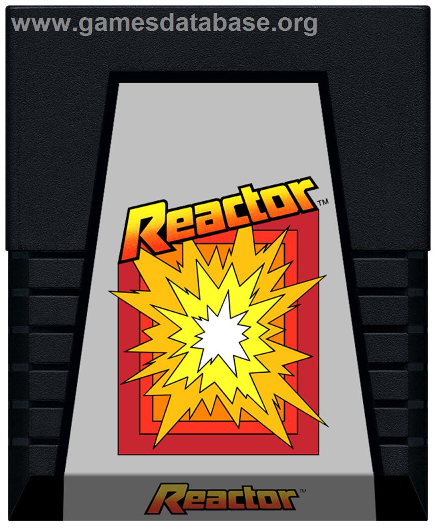 Reactor - Atari 2600 - Artwork - Cartridge