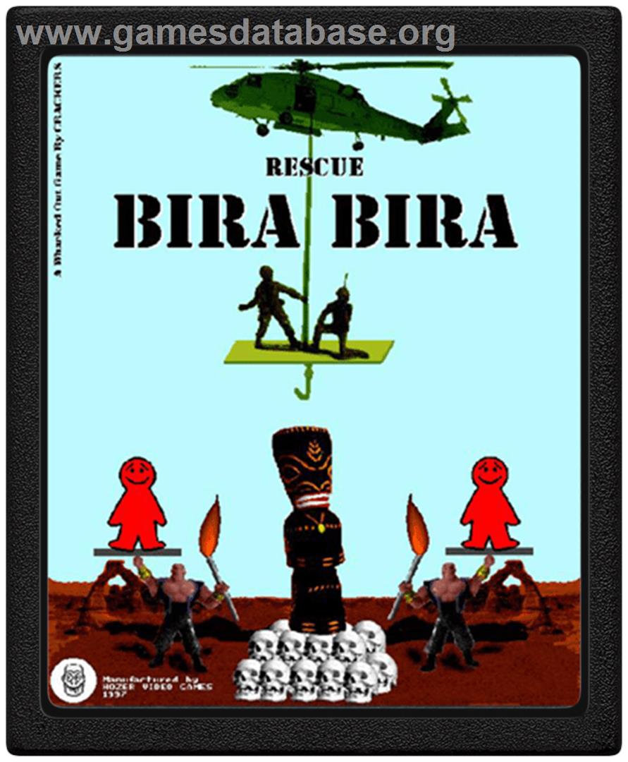 Rescue Bira Bira - Atari 2600 - Artwork - Cartridge