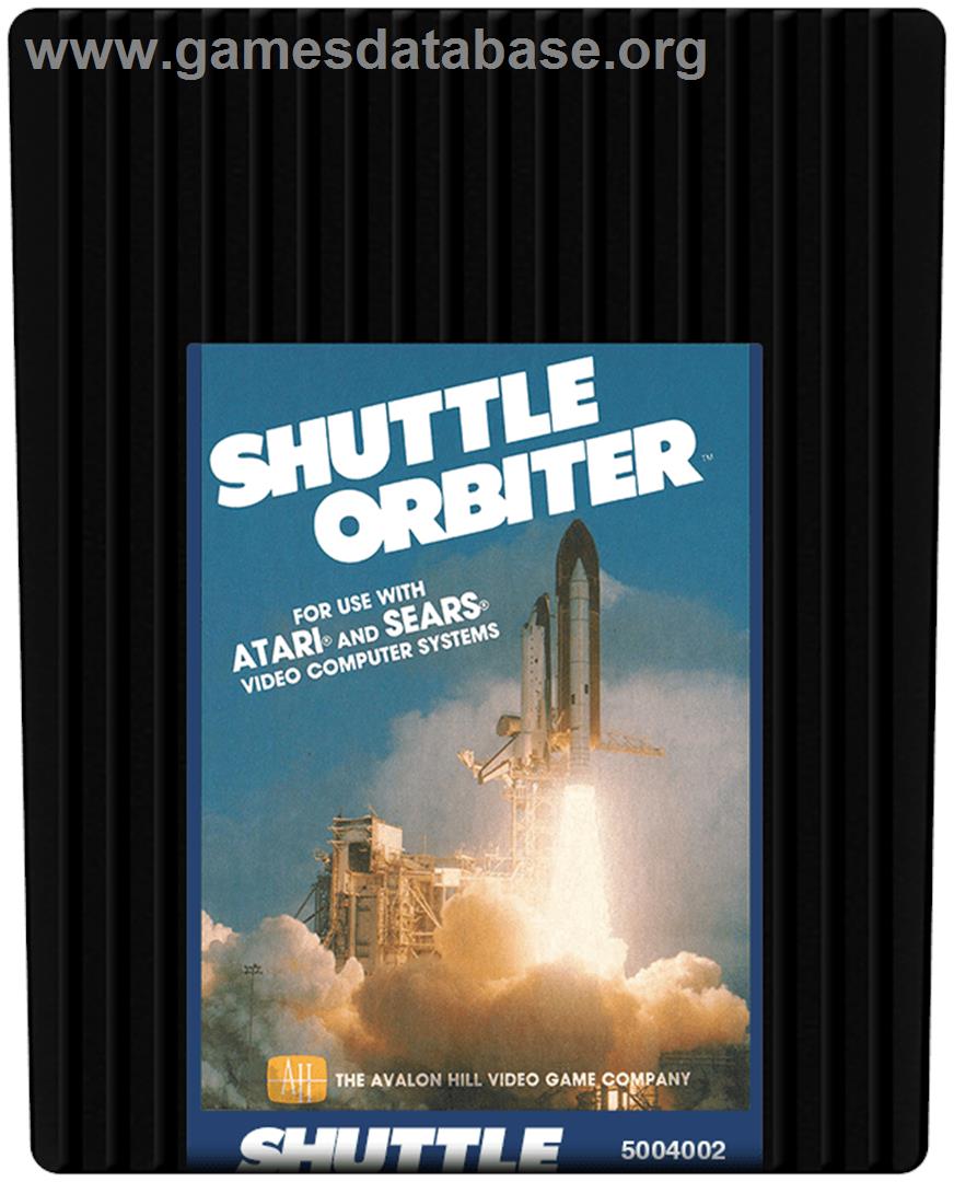 Shuttle Orbiter - Atari 2600 - Artwork - Cartridge