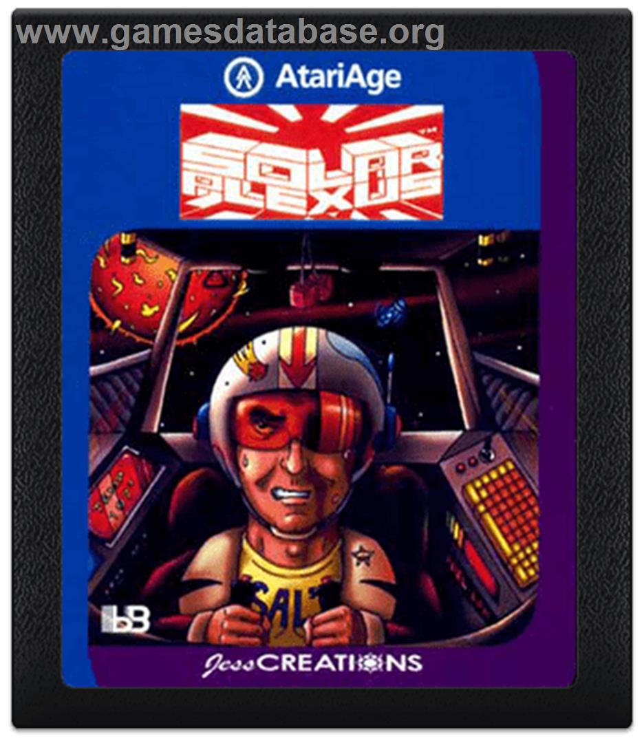 Solar Plexus - Atari 2600 - Artwork - Cartridge