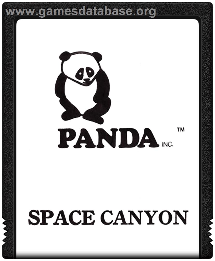 Space Canyon - Atari 2600 - Artwork - Cartridge