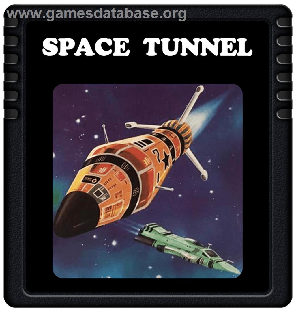 Space Tunnel - Atari 2600 - Artwork - Cartridge