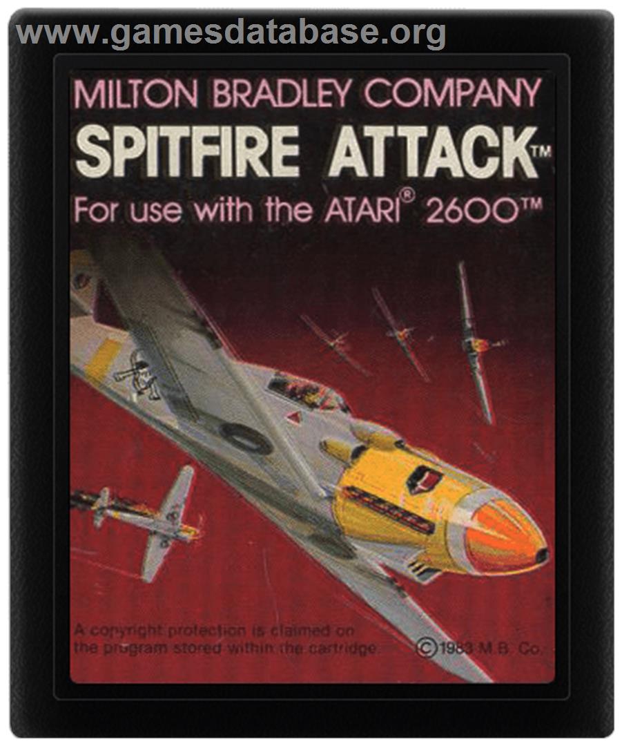 Spitfire Attack - Atari 2600 - Artwork - Cartridge