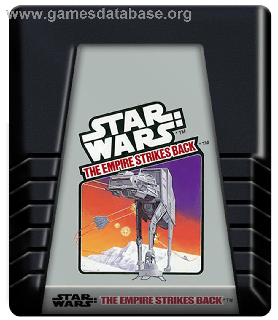 Star Wars: The Empire Strikes Back - Atari 2600 - Artwork - Cartridge