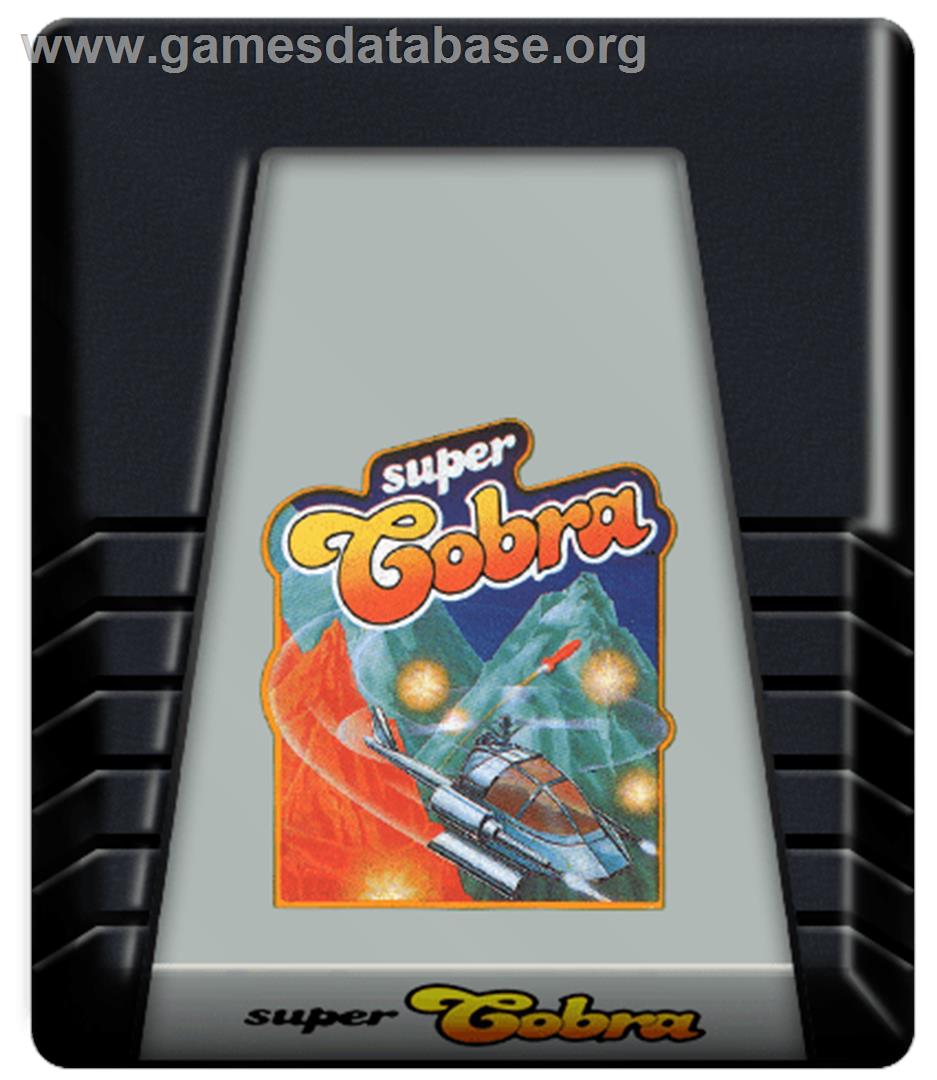 Super Cobra - Atari 2600 - Artwork - Cartridge