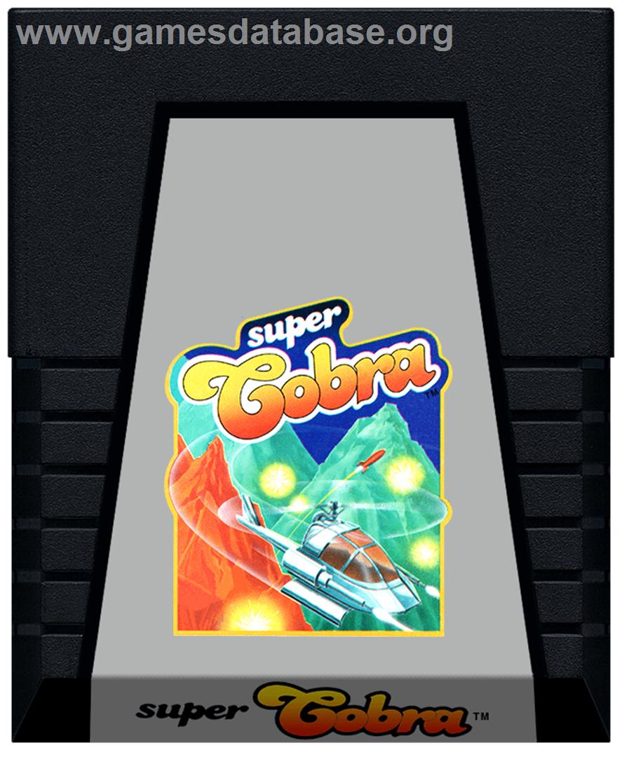 Super Cobra - Atari 2600 - Artwork - Cartridge